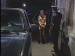 ChiliMoms presents: Police officer gets a blowjob from skinny girl