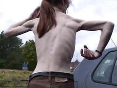 ChiliMoms presents: A skinny mature woman with small empty saggy tits
