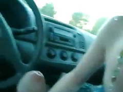 ChiliMoms presents: Car blowjob ends with cum in mouth and swallow