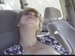 ChiliMoms presents: Granny fucking with young man on car