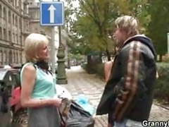 ChiliMoms presents: Granny prostitute fucked hard by young cock
