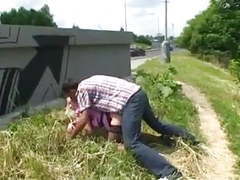 ChiliMoms presents: Beautiful german girl fucked on the road