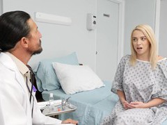 ChiliMoms presents: Incredible anal exam for gorgeous blonde patient madison summers