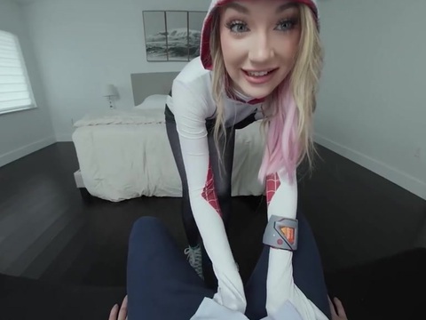 ChiliMoms presents: Daisy lavoy as spider gwen stacy has been missing you