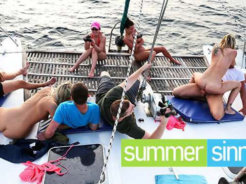 ChiliMoms presents: Crazy boat ride fuck by summersinners
