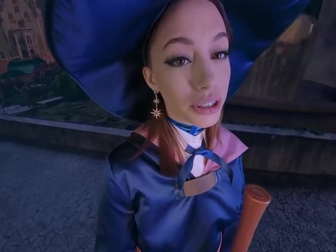 ChiliMoms presents: Laya rae as akko knows some naughty spells