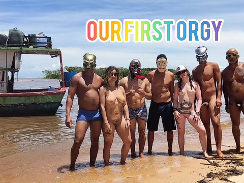 ChiliMoms presents: I took my wives to a gangbang with my friends on an old boat in salvador