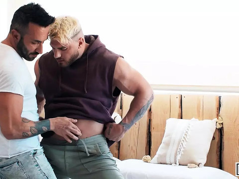 ChiliMoms presents: Men - eager johnny viper gets a mouthful of cum after william seed fucks his ass in doggystyle