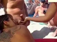 ChiliMoms presents: Sex on a public beach in spain