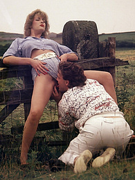 ChiliMoms presents: Frisky couple go for a stroll and get horny end up fucking